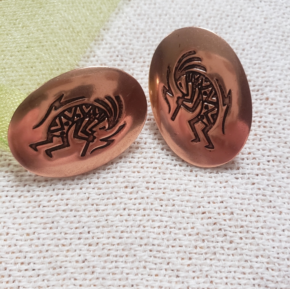 Hypoallergenic Copper Post Earrings